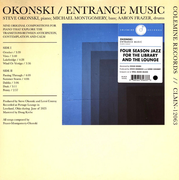 Okonski - Entrance Music | Colemine Records (CLMN-12063) - main