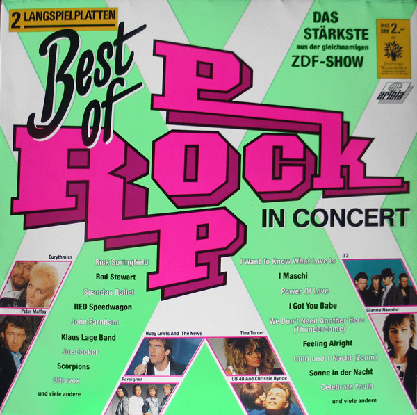 Various - Best Of Rock Pop In Concert | Ariola (303 341) - main