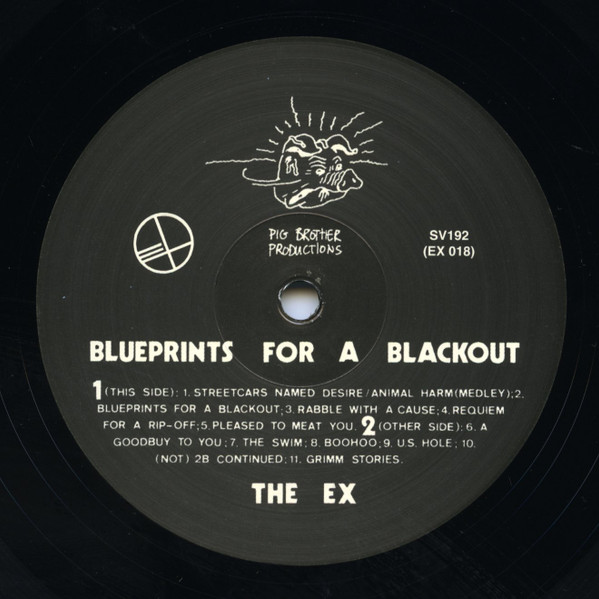 The Ex - Blueprints For A Blackout | Superior Viaduct (SV192) - 2 The Ex - Blueprints For A Blackout | Superior Viaduct (SV192) - 2