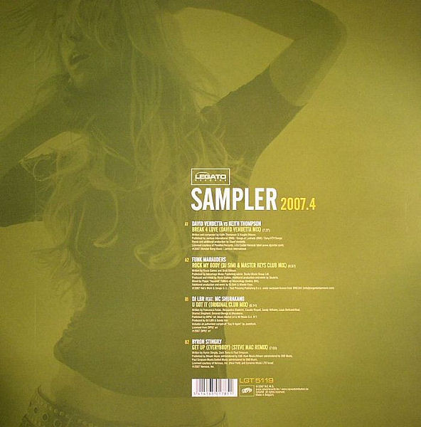 Various - Sampler 2007.4 | Legato Records (LGT 5119) - 2 Various - Sampler 2007.4 | Legato Records (LGT 5119) - 2