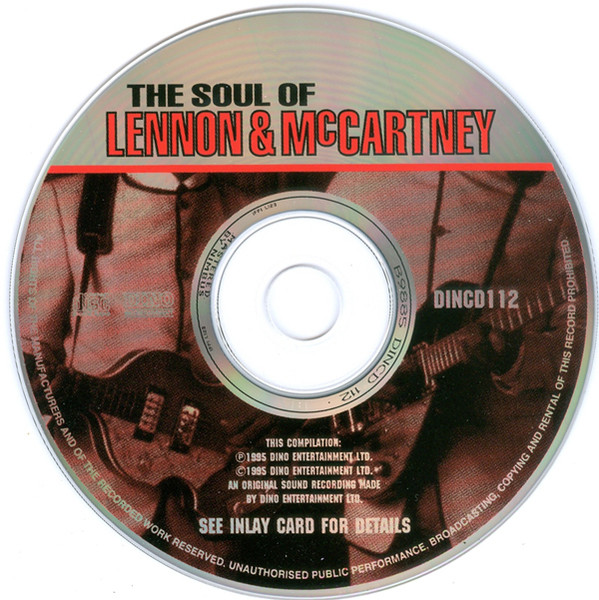 Various - The Soul Of Lennon & McCartney | Dino Entertainment (DINCD 112) - 3 Various - The Soul Of Lennon & McCartney | Dino Entertainment (DINCD 112) - 3