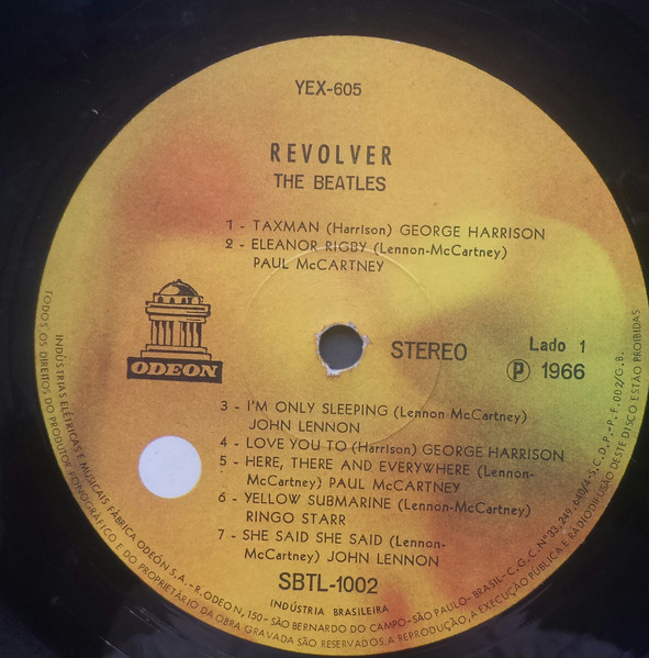 The Beatles - Revolver | Odeon (SBTL-1002) - 3