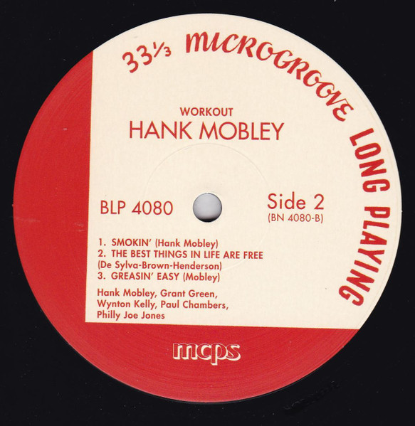 Hank Mobley - Workout [Vinyl LP - FR - 2019 - BLP 4080 - Mint & Sealed] Jazz | Rat Pack Records (BLP 4080) - 5