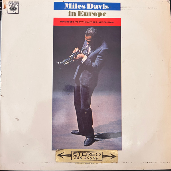 Miles Davis - Miles Davis In Europe | CBS (S 62.390)