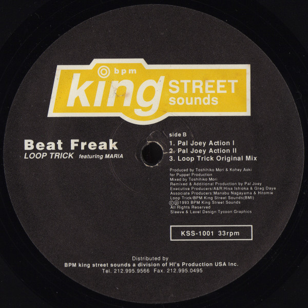 Loop Trick Featuring Maria - Beat Freak | BPM King Street Sounds (KSS-1001) - 2 Loop Trick Featuring Maria - Beat Freak | BPM King Street Sounds (KSS-1001) - 2