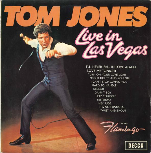 Tom Jones - Live In Las Vegas | Decca (SKL 5032)