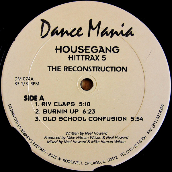The House Gang - Hittrax 5 - The Reconstruction | Dance Mania (DM 074) - main The House Gang - Hittrax 5 - The Reconstruction | Dance Mania (DM 074) - main
