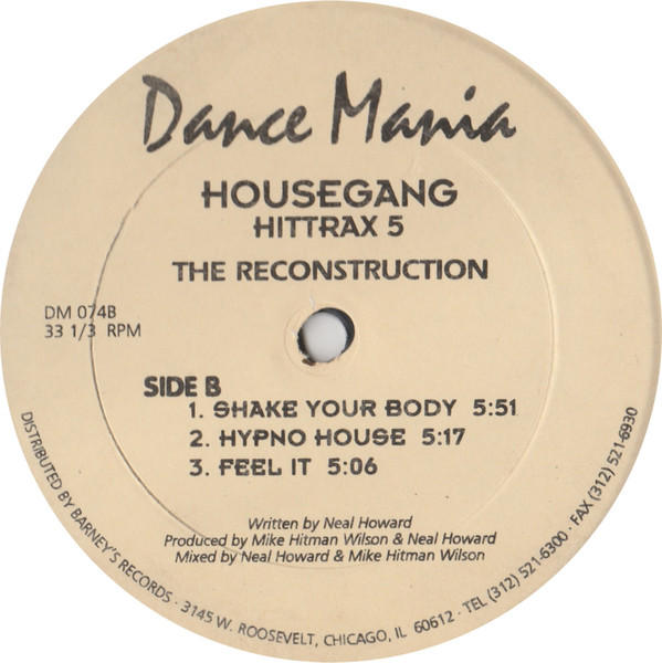 The House Gang - Hittrax 5 - The Reconstruction | Dance Mania (DM 074) - 2 The House Gang - Hittrax 5 - The Reconstruction | Dance Mania (DM 074) - 2
