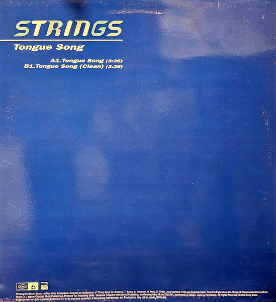 Strings - Tongue Song | Epic (XPR 3406) - 2