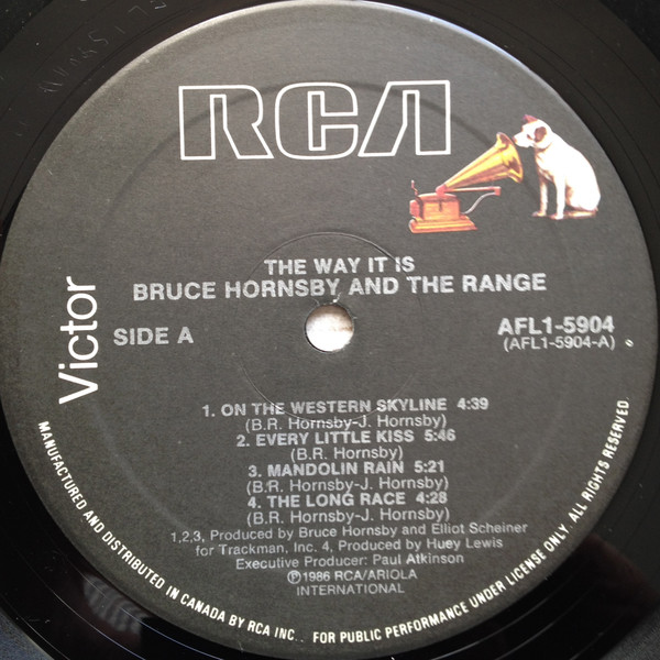 Bruce Hornsby And The Range - The Way It Is | RCA Victor (AFL1-5904) - 3 Bruce Hornsby And The Range - The Way It Is | RCA Victor (AFL1-5904) - 3