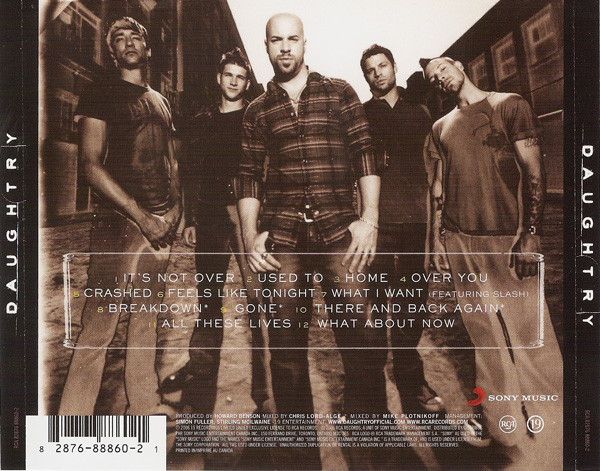 Daughtry - Daughtry | Sony Music (82876 88860 2) - 2