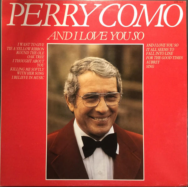 Perry Como - And I Love You So | RCA Camden (CDS 1219) - main