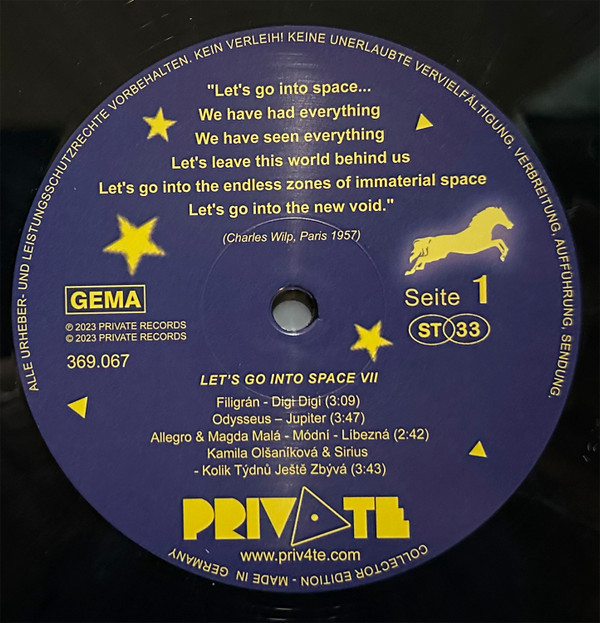 Various - Let's Go Into Space VII | Private Records (369.067) - 2 Various - Let's Go Into Space VII | Private Records (369.067) - 2