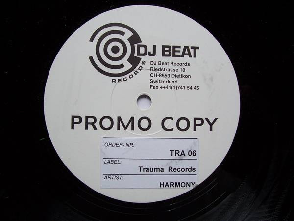 Nexus 9 - Harmony | Trauma Records (TRA 06) - main