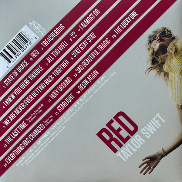 Taylor Swift - Red | Big Machine Records (BMR310400D) - 4 Taylor Swift - Red | Big Machine Records (BMR310400D) - 4