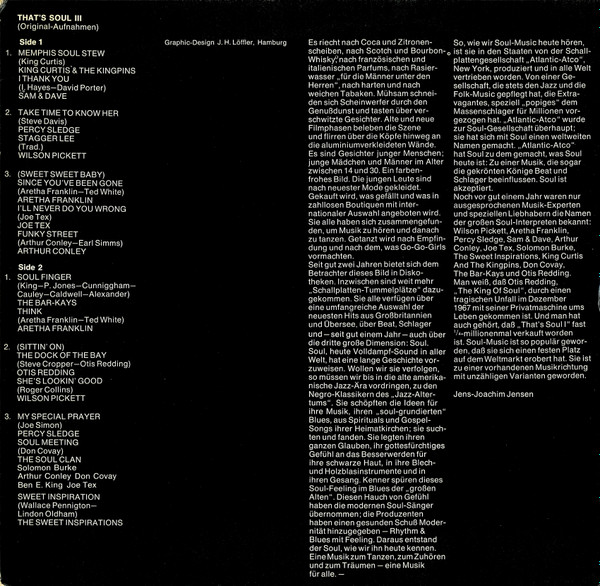 Various - That's Soul 3 | Atlantic (KMLP 301) - 4