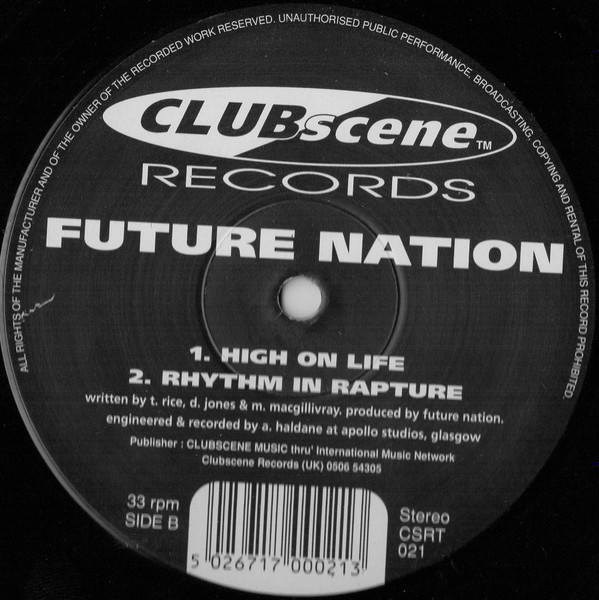 Future Nation - I'm For Real | Clubscene Records (CSRT021) - 2