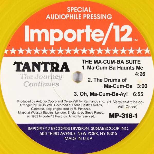 Tantra - The Journey Continues: The Ma-Cum-Ba Suite / The Tarot Suite | Importe/12 (MP-318) - 2 Tantra - The Journey Continues: The Ma-Cum-Ba Suite / The Tarot Suite | Importe/12 (MP-318) - 2