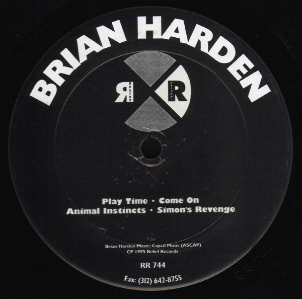 Brian Harden - Play Time | Relief Records (RR744)