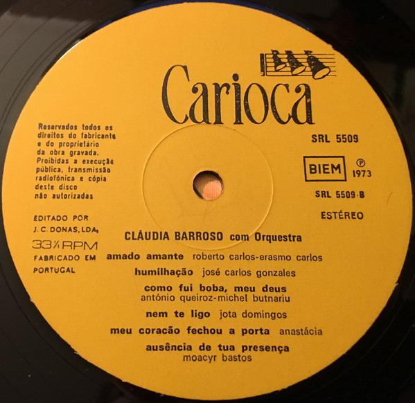 Claudia Barroso - Claudia Barroso | Carioca (SRL 5 509) - 4
