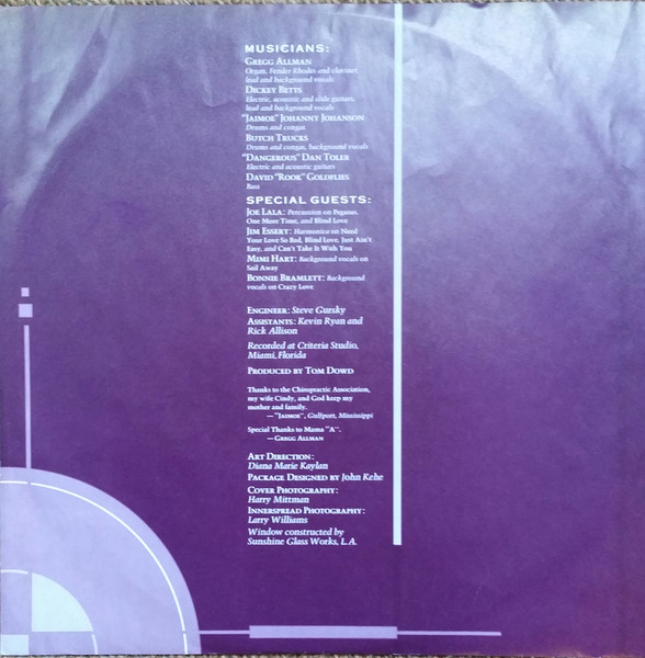 The Allman Brothers Band - Enlightened Rogues | Capricorn Records (2429 185) - 3 The Allman Brothers Band - Enlightened Rogues | Capricorn Records (2429 185) - 3