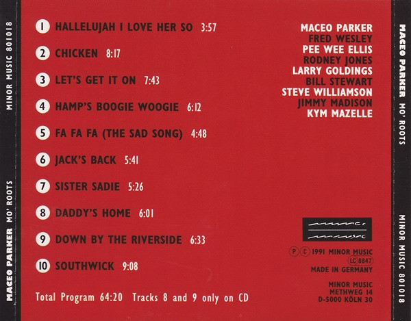 Maceo Parker - Mo' Roots | Minor Music (801018) - 2 Maceo Parker - Mo' Roots | Minor Music (801018) - 2