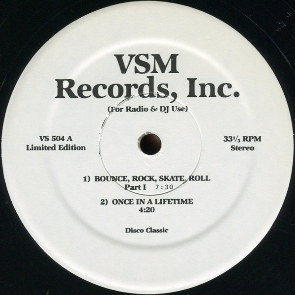 Vaughan Mason / Talking Heads - Bounce, Rock, Skate, Roll / Once In A Lifetime | VSM Records, Inc. (VS 504) - main