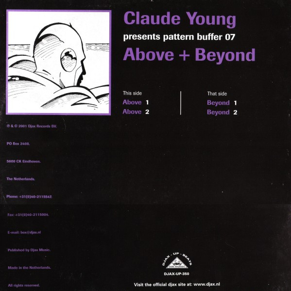 Claude Young - Pattern Buffer 07: Above + Beyond | Djax-Up-Beats (DJAX-UP-350) - 2 Claude Young - Pattern Buffer 07: Above + Beyond | Djax-Up-Beats (DJAX-UP-350) - 2