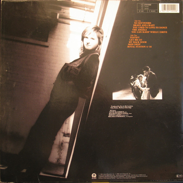 Melissa Etheridge - Brave And Crazy | Island Records (210 099) - 2
