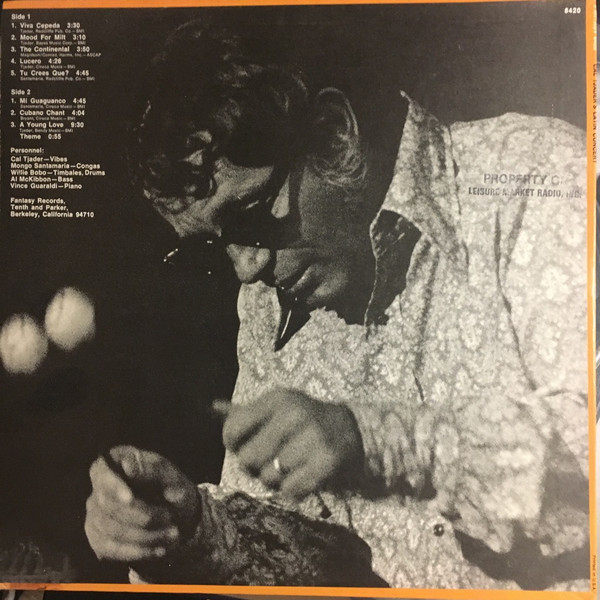 Cal Tjader - Cal Tjader's Latin Concert | Fantasy (8420) - 2 Cal Tjader - Cal Tjader's Latin Concert | Fantasy (8420) - 2