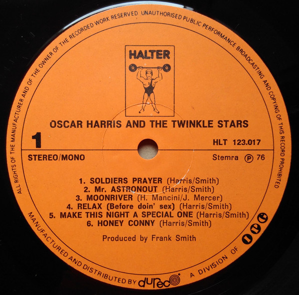 Oscar Harris And The Twinkle Stars - Try A Little Love | Halter (HLT 123.017-G) - 3 Oscar Harris And The Twinkle Stars - Try A Little Love | Halter (HLT 123.017-G) - 3