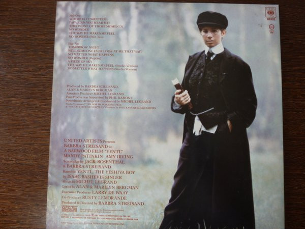 Barbra Streisand - Yentl - Original Motion Picture Soundtrack | CBS (86302)