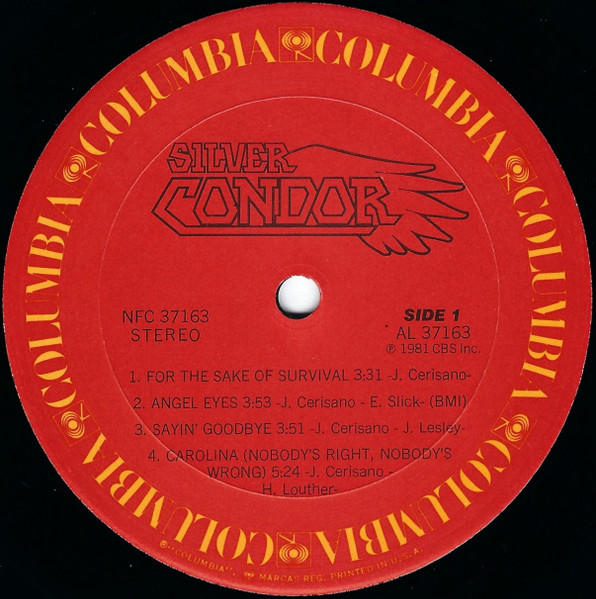 Silver Condor - Silver Condor | Columbia (NFC 37163) - 3 Silver Condor - Silver Condor | Columbia (NFC 37163) - 3