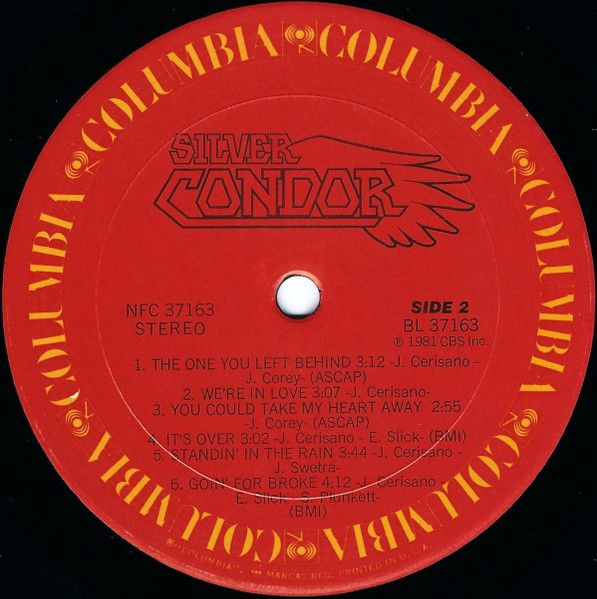 Silver Condor - Silver Condor | Columbia (NFC 37163) - 4 Silver Condor - Silver Condor | Columbia (NFC 37163) - 4