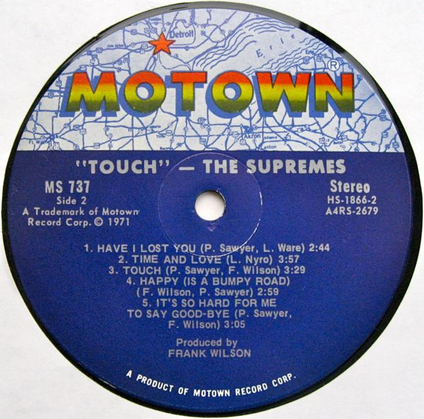 The Supremes - Touch | Motown (MS-737) - 4 The Supremes - Touch | Motown (MS-737) - 4