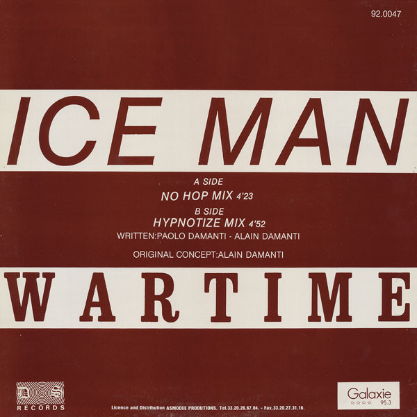 Ice Man - Wartime | DS Records (92.0047) - 2