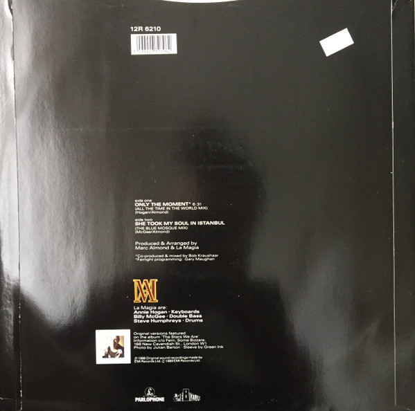 Marc Almond - Only The Moment | Parlophone (12R 6210) - 2
