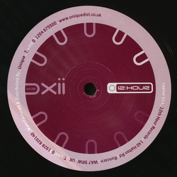 Big Head - Back To London | 12th Hour Records (Twelve 014) - 2