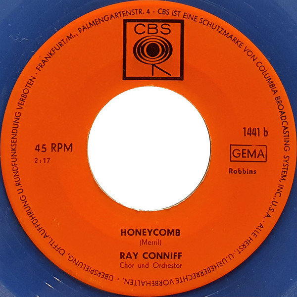 Ray Conniff And His Orchestra & Chorus - Blue Moon | CBS (1441) - 4
