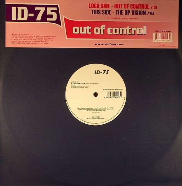 ID-75 - Out Of Control | Stop And Go (GO 139139)