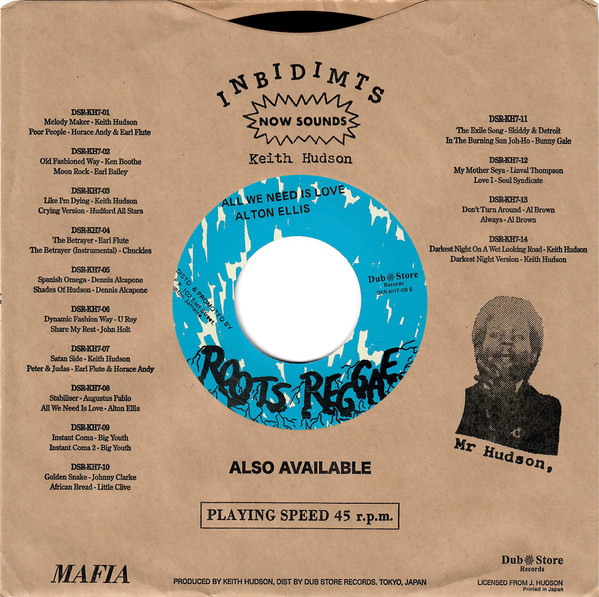 Augustus Pablo / Alton Ellis - Stabiliser / All We Need Is Love | Stamma (DSR-KH7-08) - 4