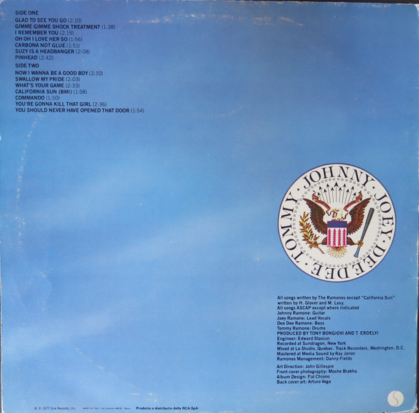 Ramones - Leave Home | Sire (SA 7528) - 2 Ramones - Leave Home | Sire (SA 7528) - 2