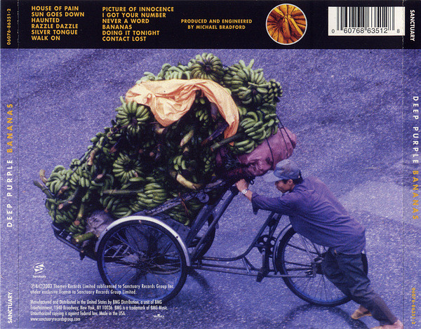 Deep Purple - Bananas | Sanctuary (06076-86351-2) - 2 Deep Purple - Bananas | Sanctuary (06076-86351-2) - 2
