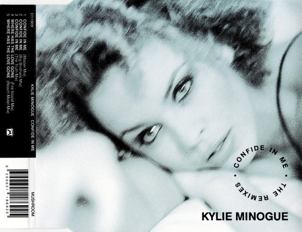 Kylie Minogue - Confide In Me (The Remixes) CD | Mushroom (D11869) - 2 Kylie Minogue - Confide In Me (The Remixes) CD | Mushroom (D11869) - 2