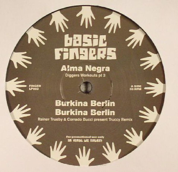 Alma Negra - Digger's Workout Part 3 | Basic Fingers (FINGERLP003)