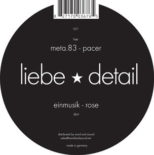Meta.83 / Einmusik - Pacer / Rose | liebe*detail (ld01) - 2