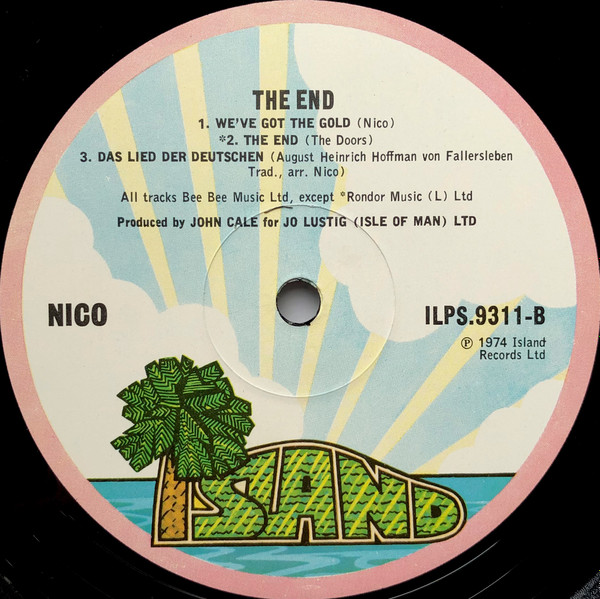 Nico - The End... | Island Records (ILPS 9311) - 4