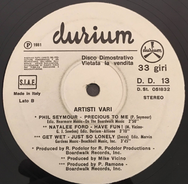 Various - Untitled | Durium (D.D. 13) - 2