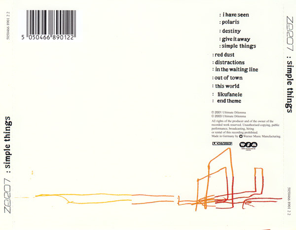 Zero 7 - Simple Things | Ultimate Dilemma (5050466 8901 2 2) - 2