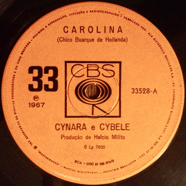 Cynara E Cybele - Carolina | CBS (33528) - main